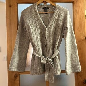 Lambs wool/Angora Cardigan (s)